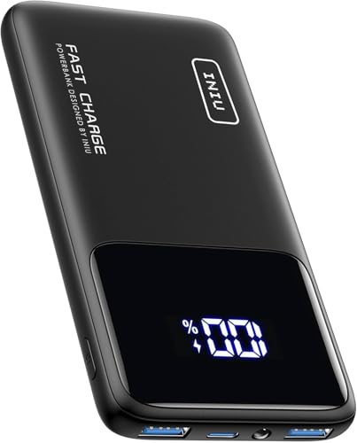 INIU Power Bank 10000mAh 22.5W Caricatore Portatile PD3.0 QC4.0 USB C