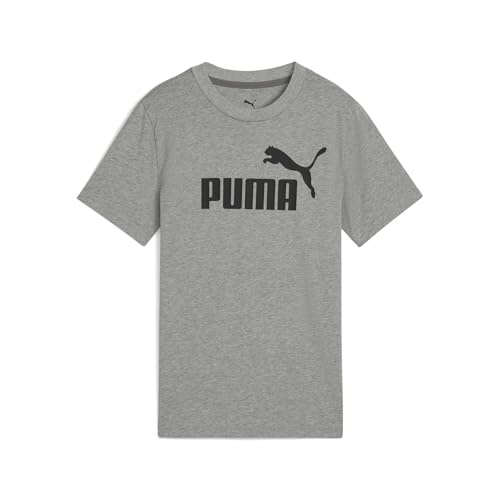 PUMA Ess No. 1 Logo Tee B Maglietta Bambino Grigio