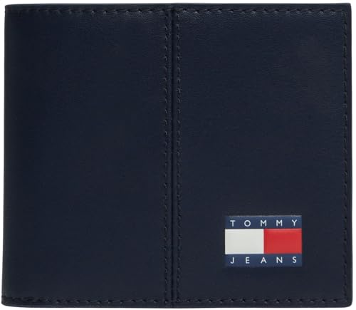 Tommy Jeans Uomo Borsello Heritage Wallet con Logo, Taglia Unica