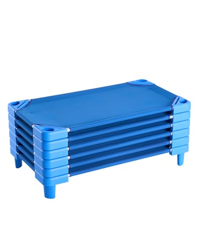 VEVOR Lettino Impilabile per Bambini 102x57 cm, 6 Pezzi