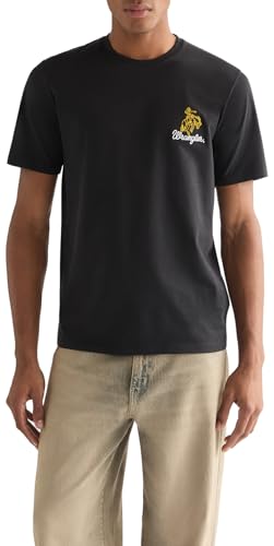 Wrangler T-Shirt da Uomo con Ricamo