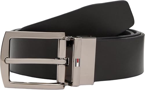Tommy Hilfiger Uomo Cintura Denton 3,5 cm Reversibile, M