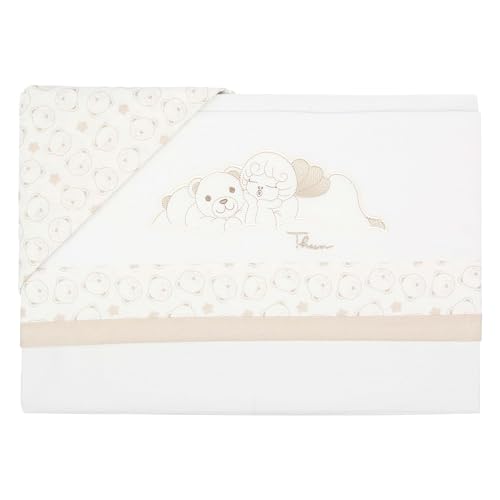 Thun Set lenzuolino e federa Teddy e angelo