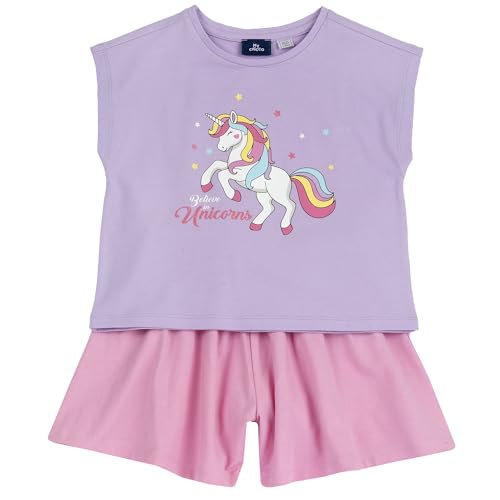 Chicco Completo con T-shirt e Pantaloncini Bambine e ragazze in morbido tessuto - colorata stampa all-over 261