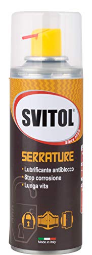 SVITOL Lubrificante per Serrature e Meccanismi Porte, 180ml