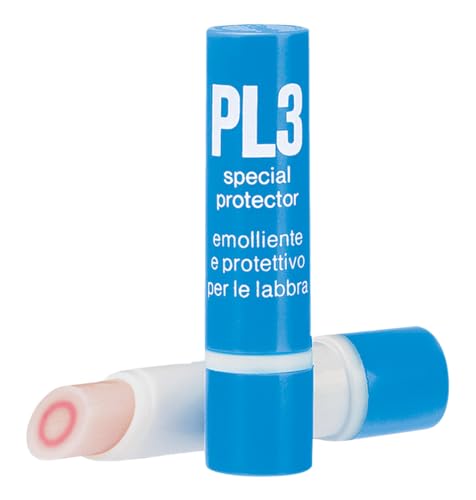 KELEMATA PL3 Stick Labbra con Anello Rosso Burrocacao Idratante e Riparatore 3,7g