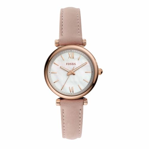 Fossil Carlie Orologio Donna Quarzo Tre Lancette Cinturino Pelle