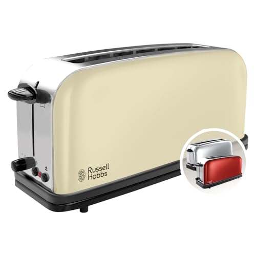Russell Hobbs Classic Long Toaster 2 Fette Fessure Extra Larghe 21395-56
