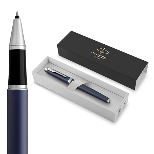 Parker IM Penna Roller Punta Fine Blu