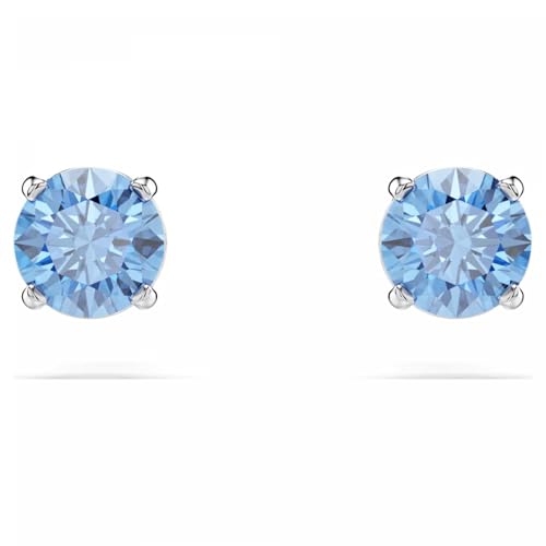 Swarovski Stilla Orecchini a Lobo con Zirconia Blu