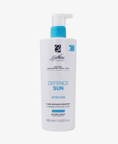 Bionike Defence Sun Fluido Doposole Corpo Idratante Pelli Sensibili, 400 ml