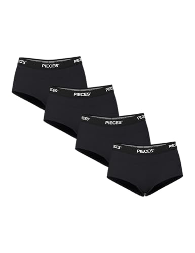 PIECES Boxer da Donna, Nero