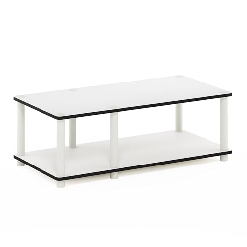 Furinno Supporto TV Senza Attrezzi Bianco