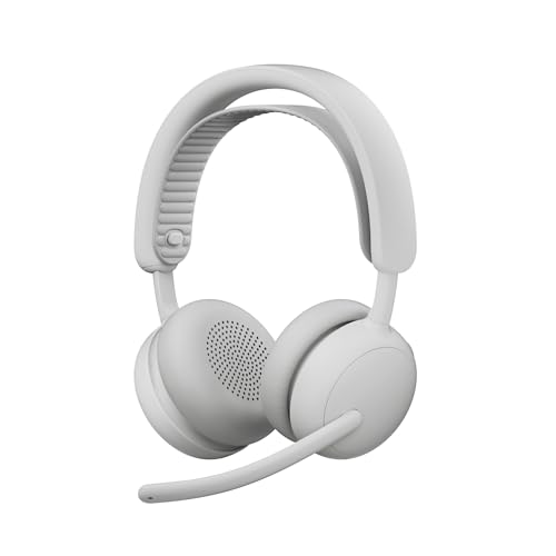 Logitech Zone Wireless 2 Cuffia con microfono wireless ANC ibrida adattiva Bianco