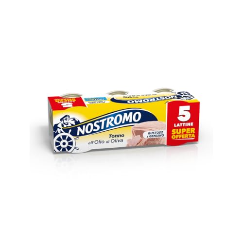 Nostromo Tonno all'Olio di Oliva, 5 Lattine da 60g