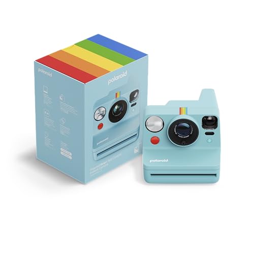 Polaroid Now+ Generation 3 Fotocamera Istantanea Bluetooth Blu Artico