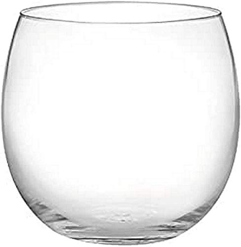 H&H 68/6622 Bubbly Confezione 6 Bicchieri in Vetro, 460 CC