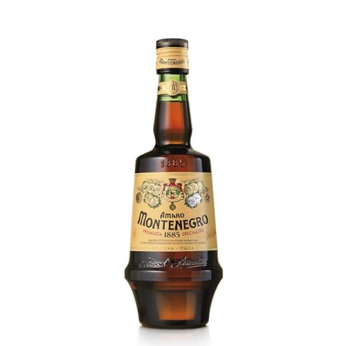 Amaro Montenegro 70cl - Liquore digestivo ottenuto da 40 erbe aromatiche. 23% vol.