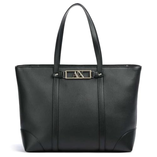 Armani Exchange Polly Borsa Shopping Donna Nero