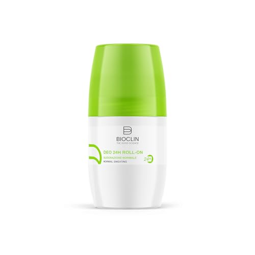 BIOCLIN Deo 24H Roll-On 50 ml Deodorante Quotidiano con Xilitolo e Vitamina E