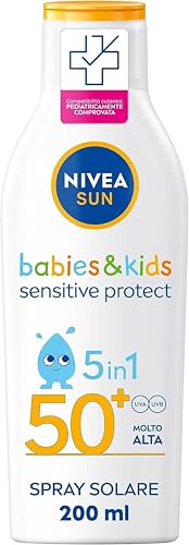 NIVEA SUN Latte Solare Kids Sensitive Protect & Play FP 50+ 200 ml