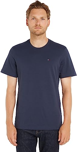 Tommy Jeans Tjm Xslim Jersey Tee Dm0dm04411, Maglietta a Maniche Corte Uomo