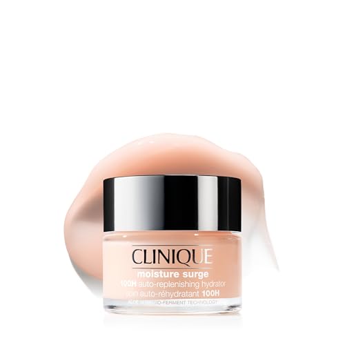 Clinique Moisture Surge 100H Auto-Replenishing Hydrator idratante con acido ialuronico per tutti i tipi di pelle | Idratazione fino a 100 h