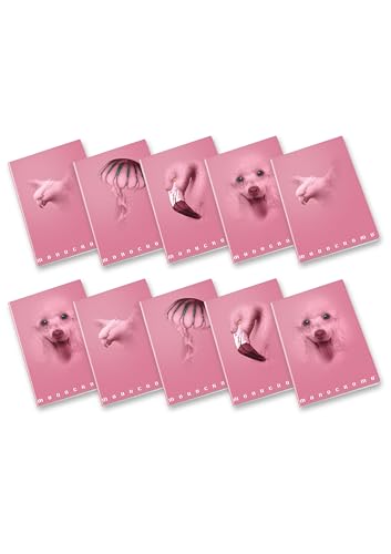 Pigna Maxi Quaderno Monocromo Pink A4, 72 pagine