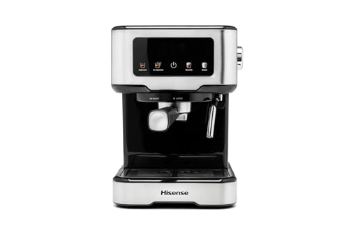 Hisense HESCM15CD Macchina da caffè Espresso Manuale, compatibile Cialde ESE 44 mm