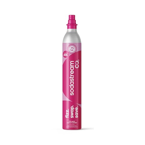 Sodastream Cilindro CO2 Addizionale CQC Attacco Rapido Rosa