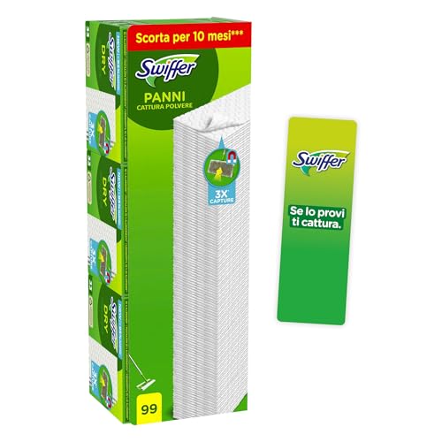 Swiffer Ricambi Panni Per Scopa 99 Pezzi