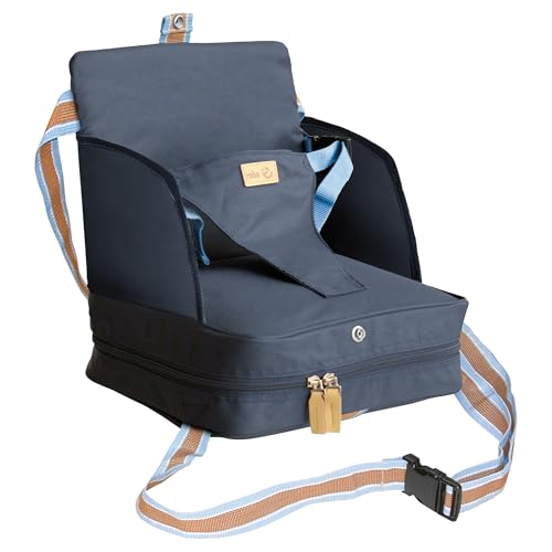 Seggiolino Gonfiabile per Bambini Booster Seat con Parti Laterali Rialzate