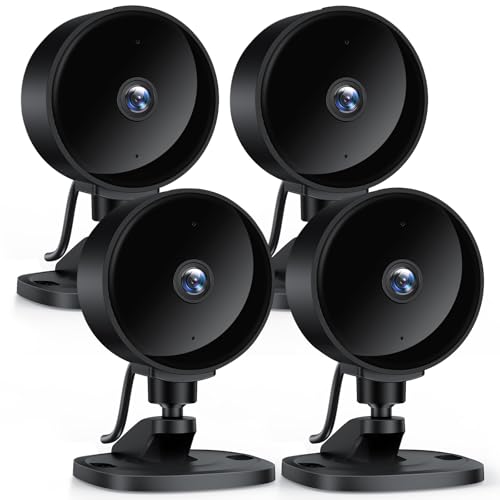 Surfola Telecamera Wi-Fi Interno, 1080P FHD Videocamera Sorveglianza per Neonati/Animali con Rilevamento Movimento e Sonoro AI, Visione Notturna, Audio Bidirezionale, Alexa e Google Home