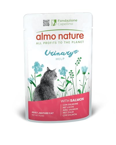 almo nature Functional Urinary Help Cibo Umido Gatti Salmone 30x70g