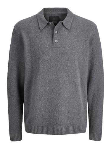 JACK & JONES Jprblamaverick Knit Pack BF, Grigio