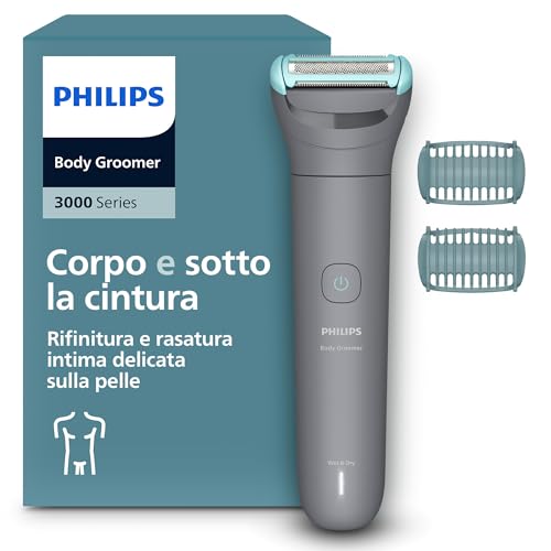 Philips Bodygroom Series 3000 Rifinitore per Uomo Tripla Protezione