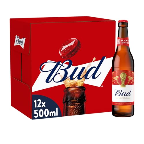 Bud Birra Lager Americana, Pacco da 12x50cl