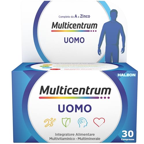 Multicentrum Uomo Integratore Multivitaminico 30 Compresse