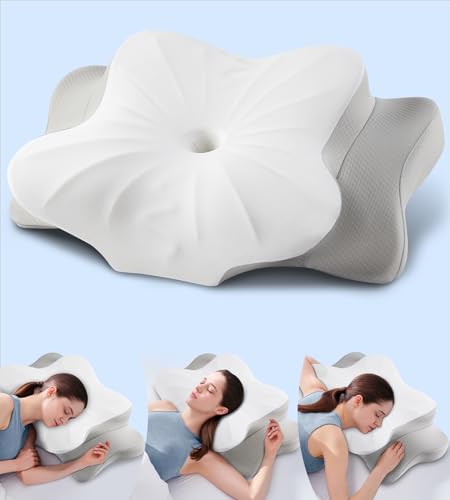 DONAMA Cuscino Cervicale Memory Foam 2 in 1