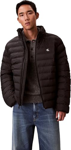 Calvin Klein Giacca Imbottita Nylon Hooded Puffer con Cappuccio, Uomo