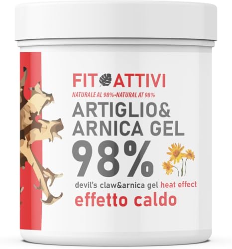 Artiglio Del Diavolo Forte e Arnica Gel Riscaldante Muscoli 550ml