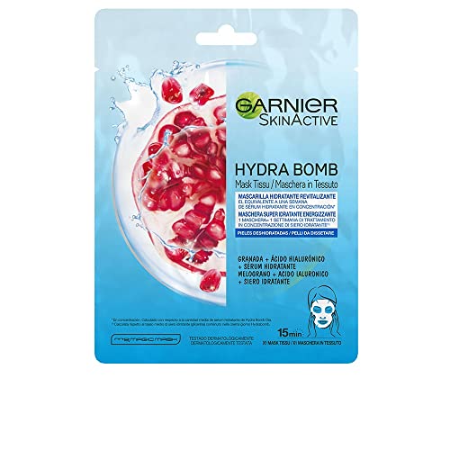 Garnier SkinActive Hydra Bomb Maschera Viso Idratante in Tessuto