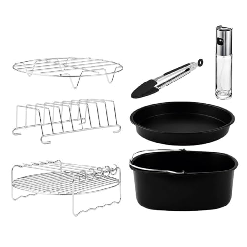 Cecotec Cecofry Pack Accessories, 8 accessori per friggitrice ad aria 5-6,5 L