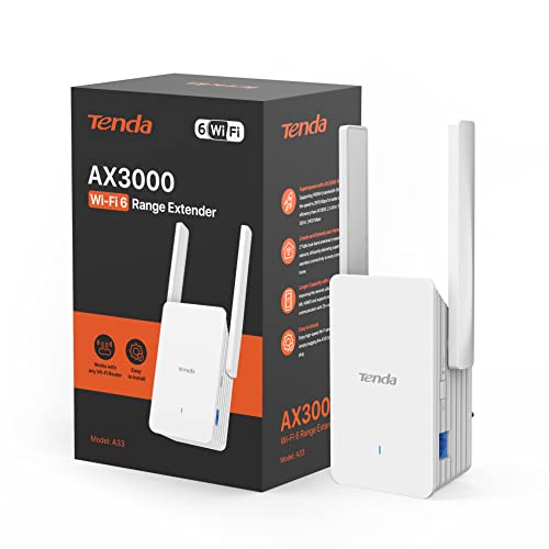 Tenda A33 Ripetitore WiFi 6 AX3000