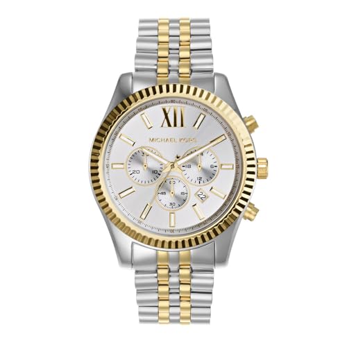 Michael Kors uomo LEXINGTON in acciaio