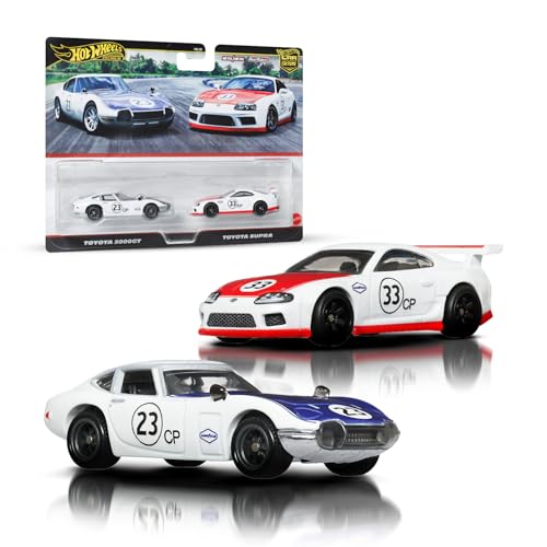 Hot Wheels Premium 67 Ford GT40 MK IV Set 2 Veicoli Car Culture Scala 1:64