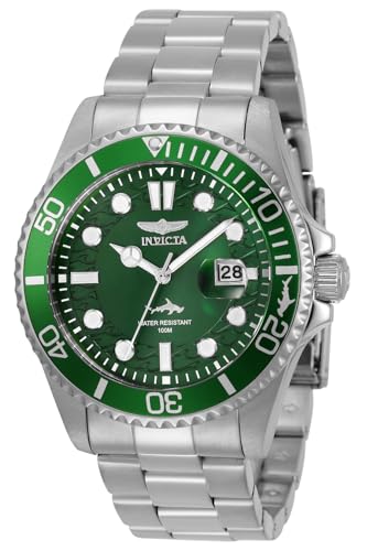 Invicta Pro Diver - Orologio da Uomo in Acciaio Inossidabile con Movimento al Quarzo, - 43 mm