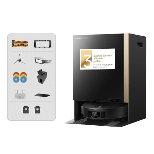 Mova MOBIUS 60 Robot Aspirapolvere con MopSwap