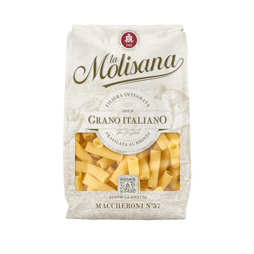 La Molisana Maccheroni n. 37 Pasta di Grano Italiano, 500g