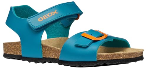 Geox J Ghita Boy B, Sandali Bambini e ragazzi, Blu (Navy